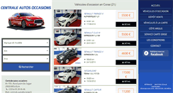 Desktop Screenshot of centraleautos.com